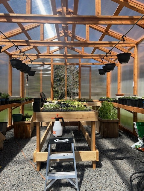 New Greenhouse at J Bar J Ranch 
