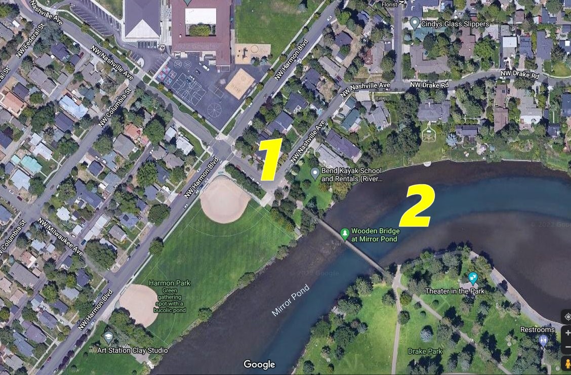 Duck Race volunteer locations