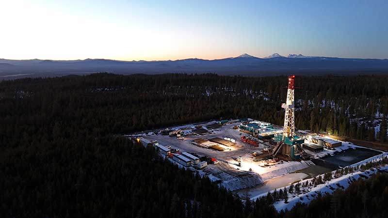 Newberry geothermal energy project