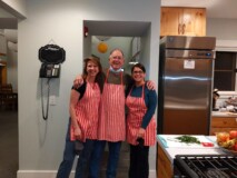 Serving Dinner at Ronald McDonald House Serving Dinner at Ronald McDonald House